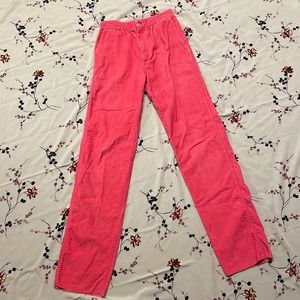 Vintage OP Bright Pink Longriders